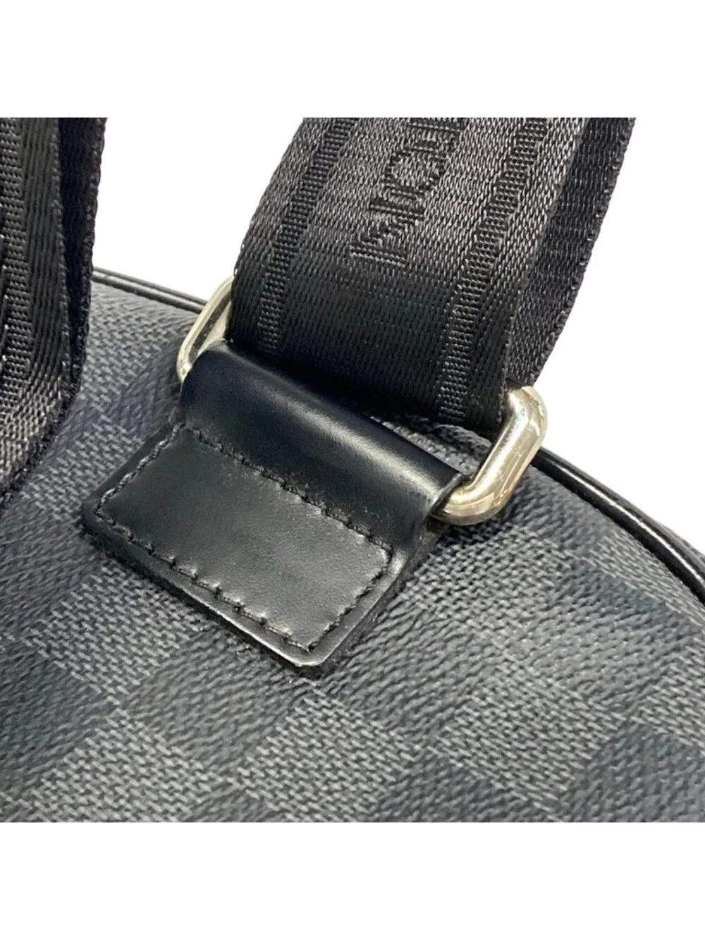 Louis Vuitton Shoulder Bag Damier Graphite Ambler